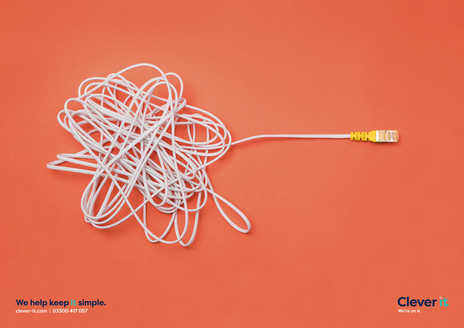 Clever IT – Wire Poster