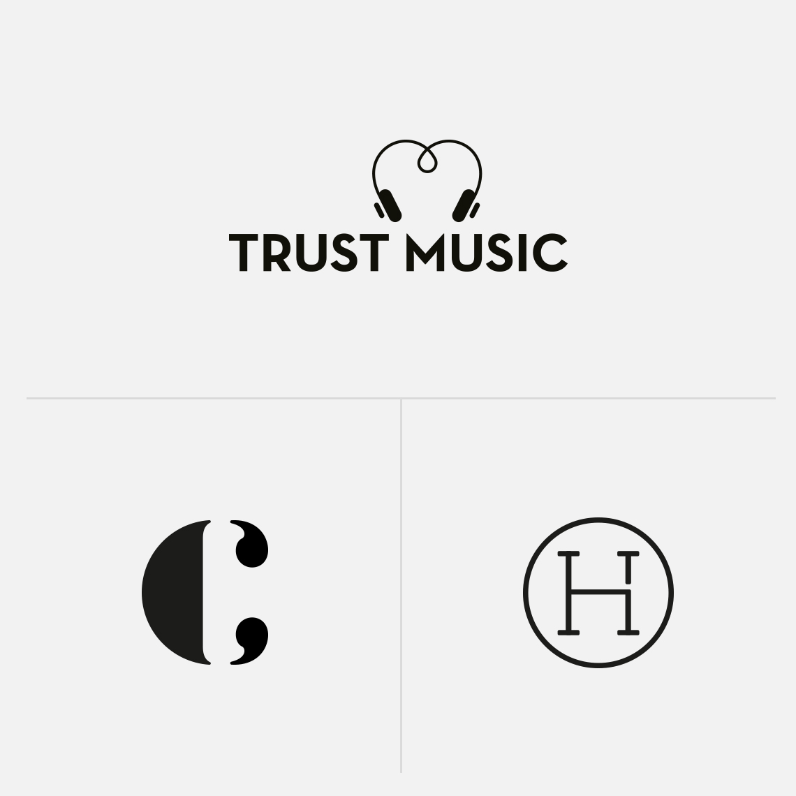 Trust Music Clive Steeper House of Thobes Brand Identity