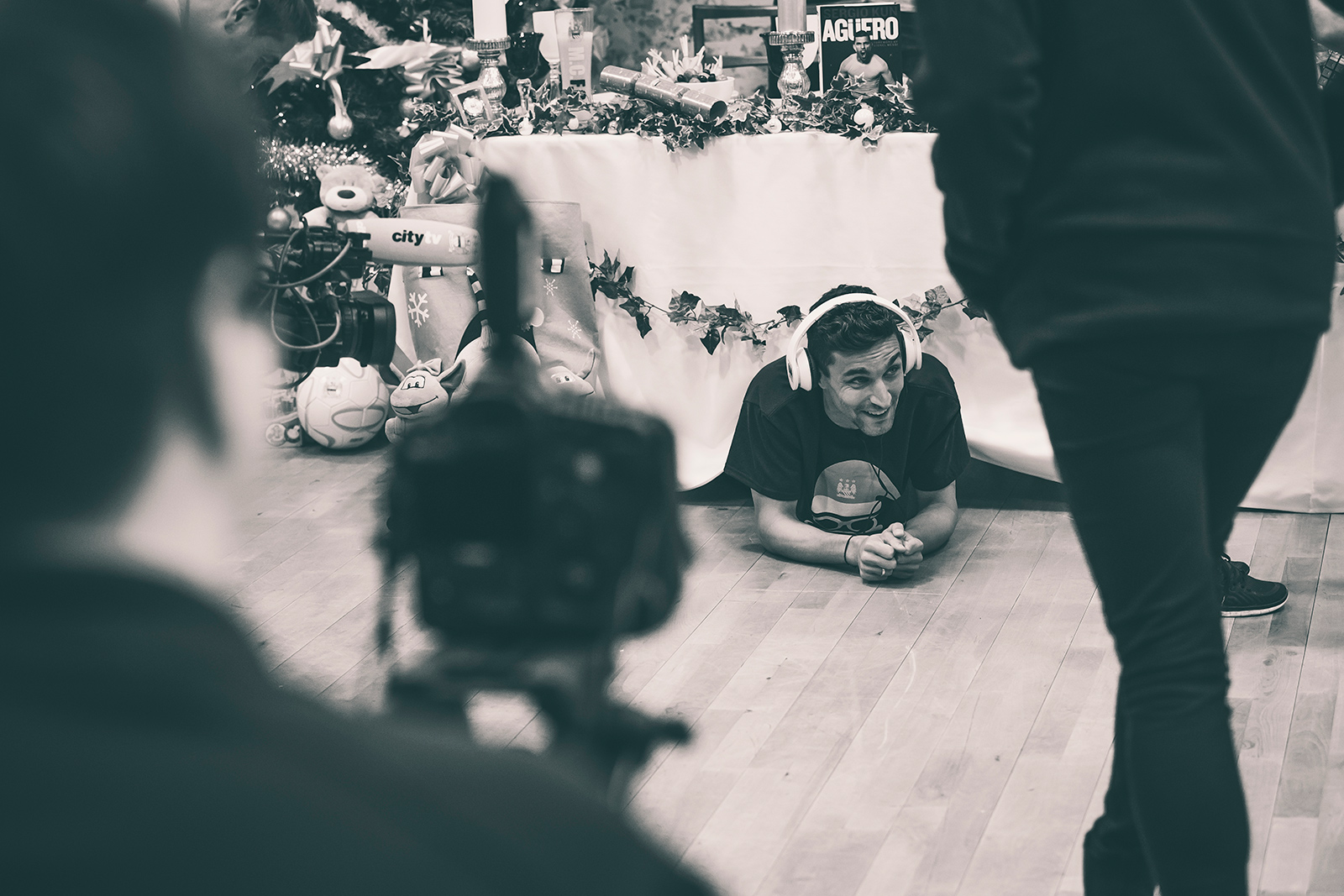 Christmas 2015 saw Absolute photographing this Christmas scene for Manchester City FC